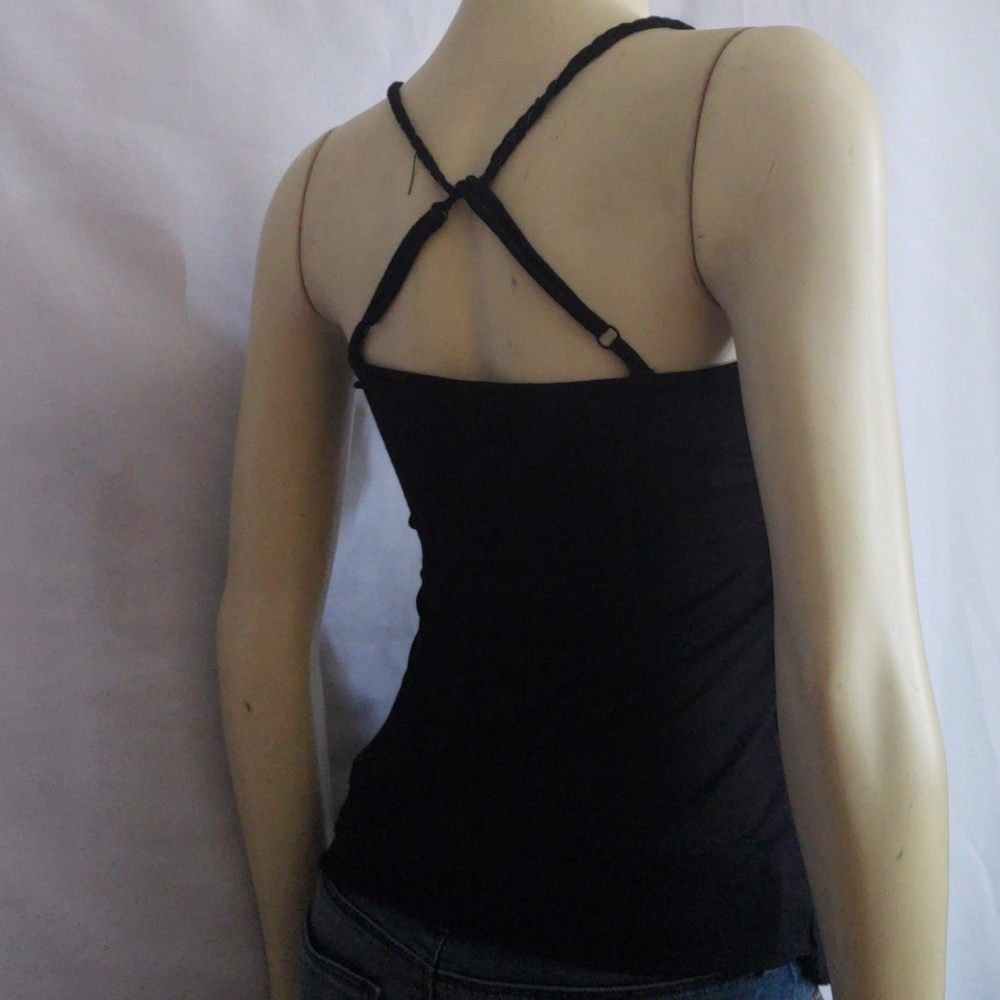 NEW GUESS SPAGHETTI STRAP SHIRT SZ S - Picture 4 of 6